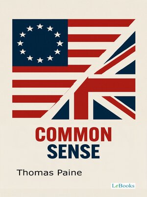cover image of Common Sense--Thomas Paine